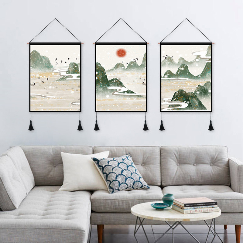 Hanging Background Fabric Paints